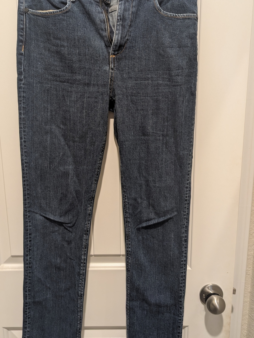 rag & bone dark blue skinny jeans